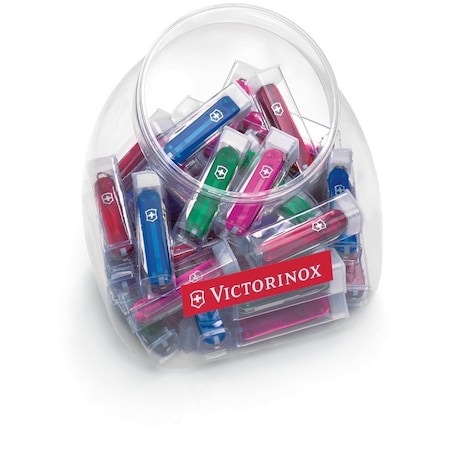 Swiss Army Brands Victorinox 59557, Candy Jar Classic Sd - Translucents Assorted Packaged VIC-0.6223-X100